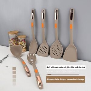 1360A142F891B381028EA4967DA4ABE7.jpg 7-Piece Silicone Pack Nylon Cookware Set