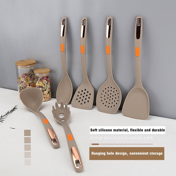 7-Piece Silicone Pack Nylon Cookware Set