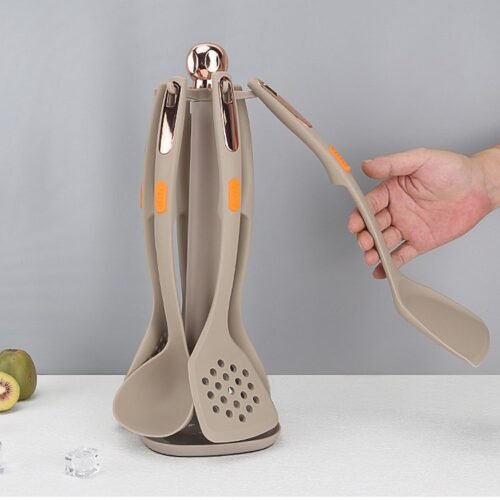 7-Piece Silicone Pack Nylon Cookware Set