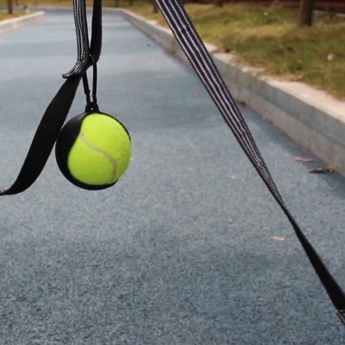 Pet Tennis Rack Set Toy Ball